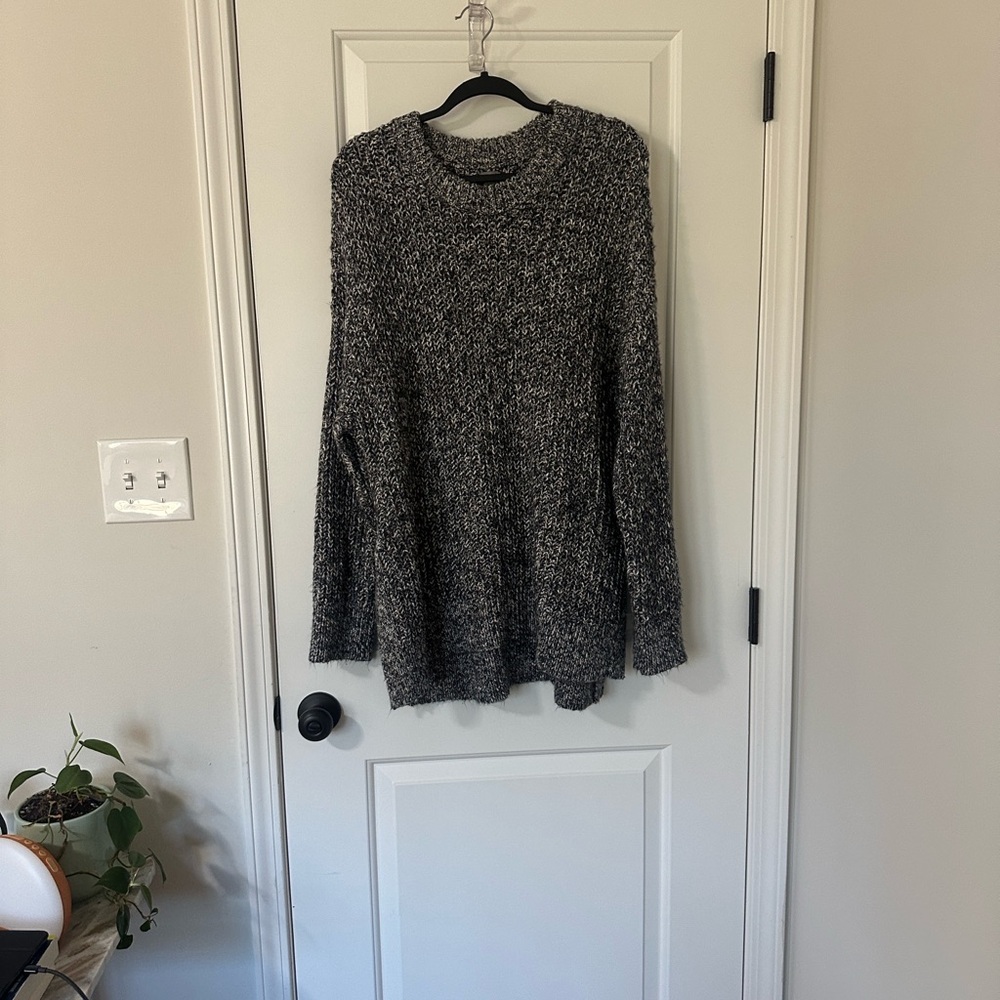 Aerie Multi Color Knit Sweater W/ Side Slits